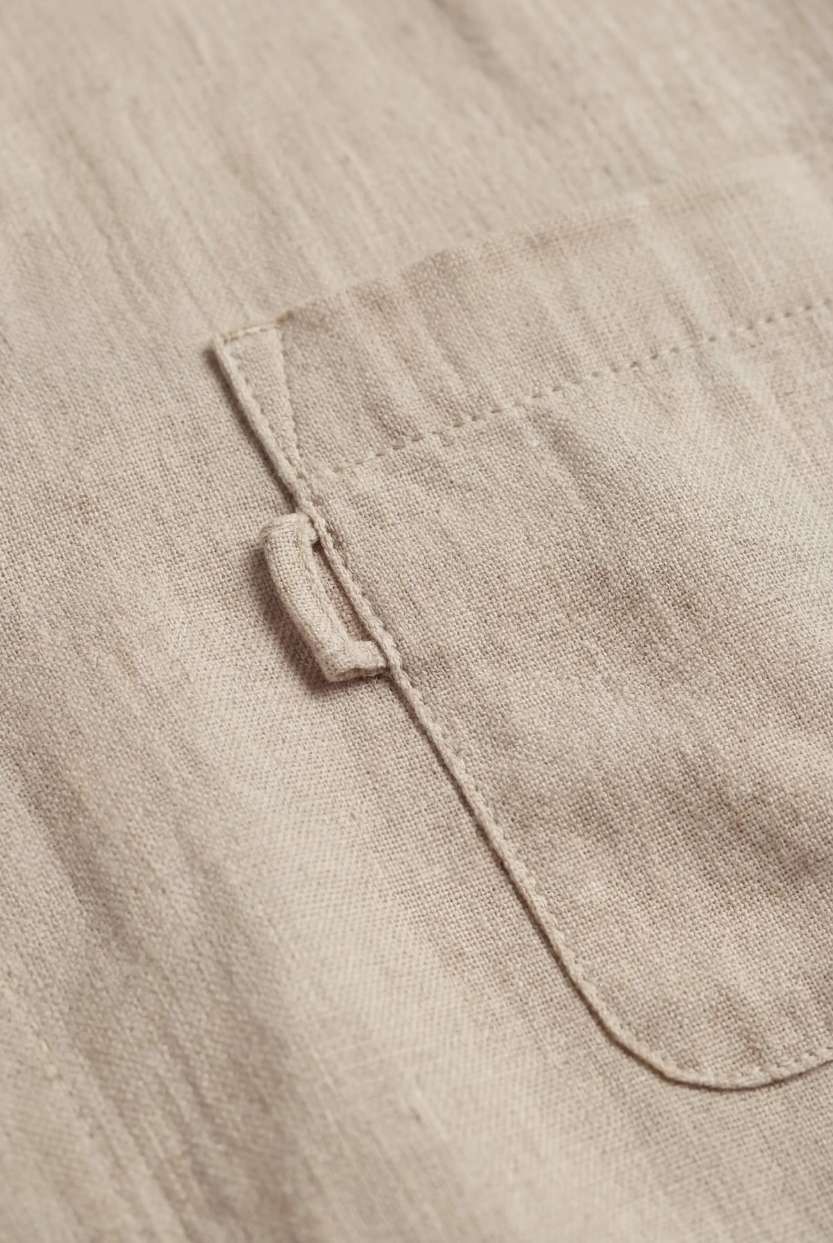 Monaco Summer Shirt - Sand - Linskjorte - Valmont Wear
