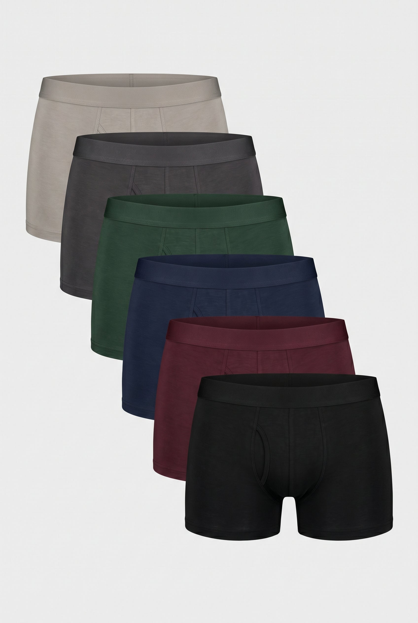 6-pack Bamboo Boxer Shorts - Cool Spectrum
