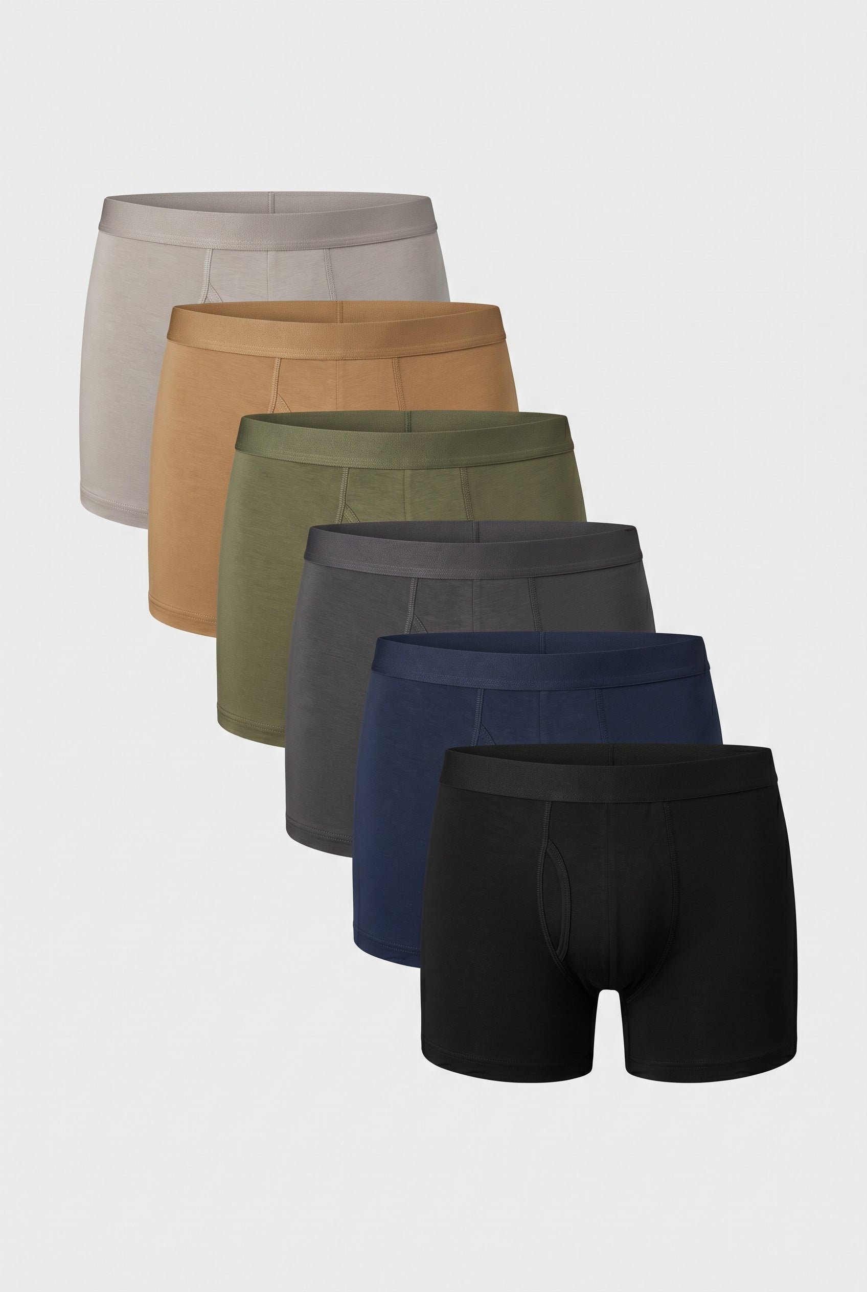 6-pack Bamboo Boxers - Premium Collection