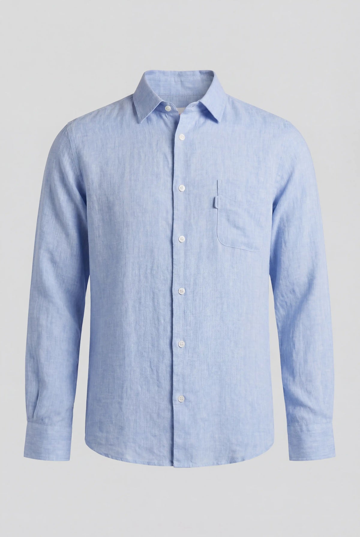 Monaco Summer Shirt - Lyseblå - Linskjorte - Valmont Wear