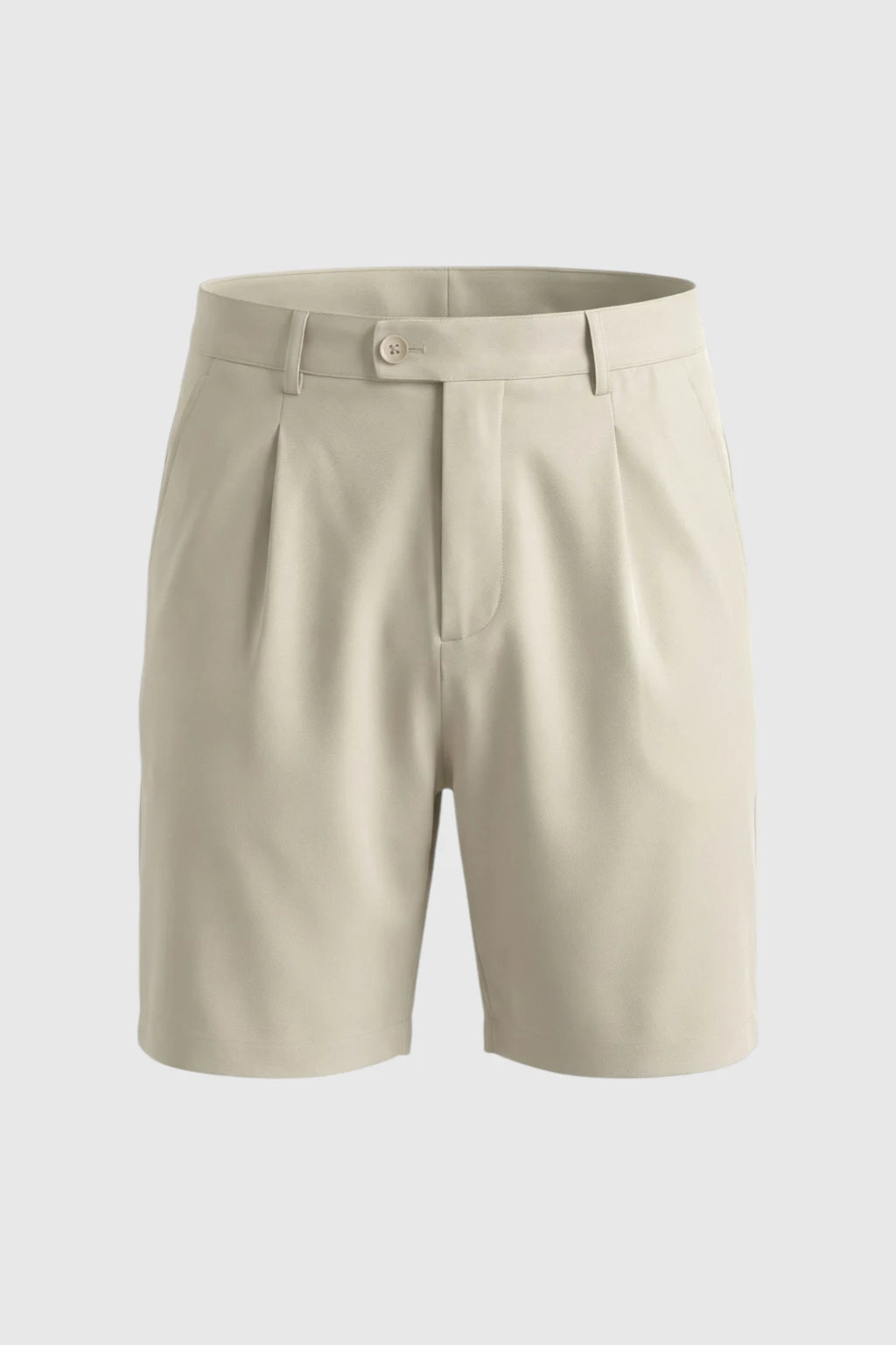 Herreshorts med læg og lommer - offwhite og alsidige - Shorts - Valmont Wear