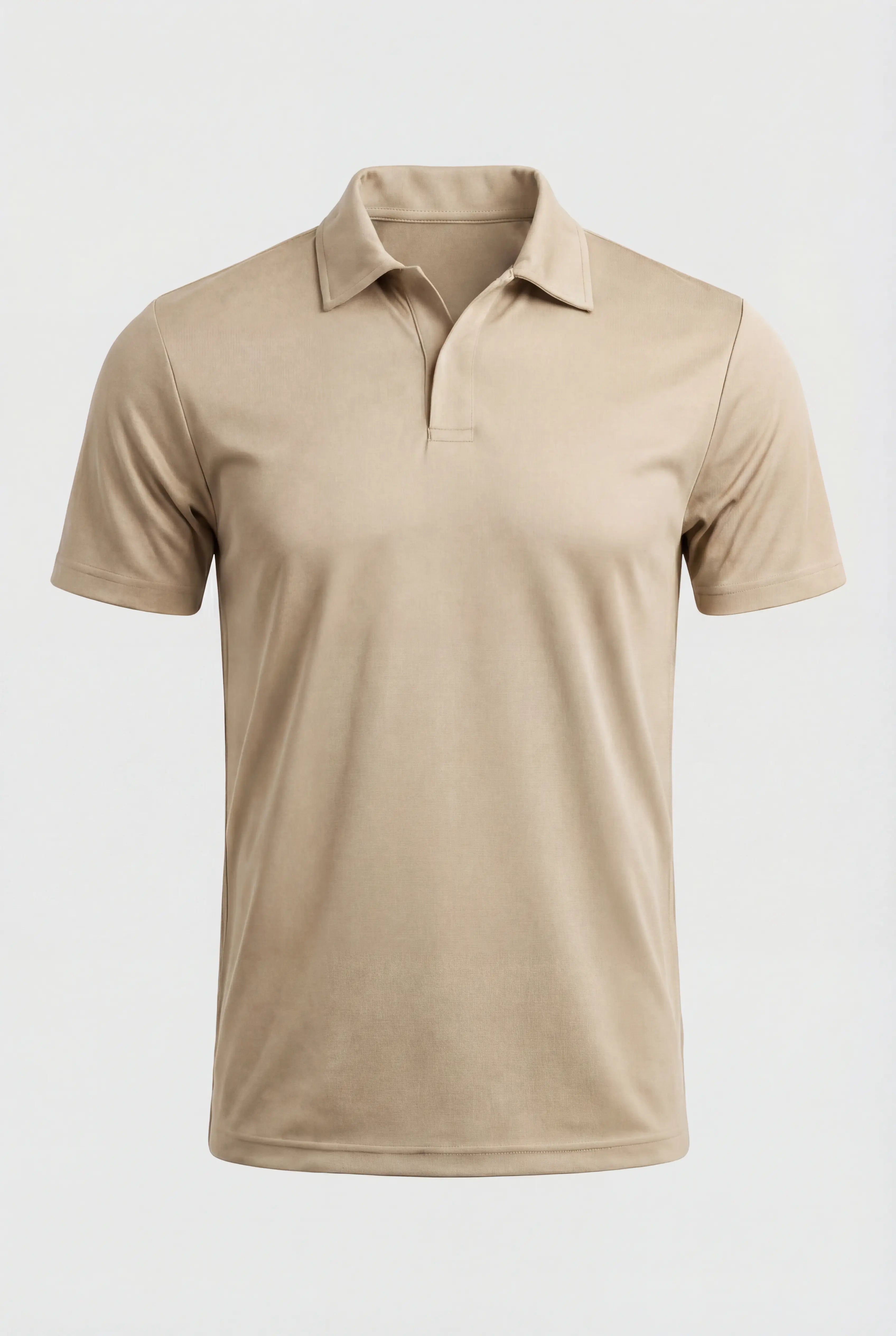 Polo Shirt Mænd i Teknisk Stof Slank Fit