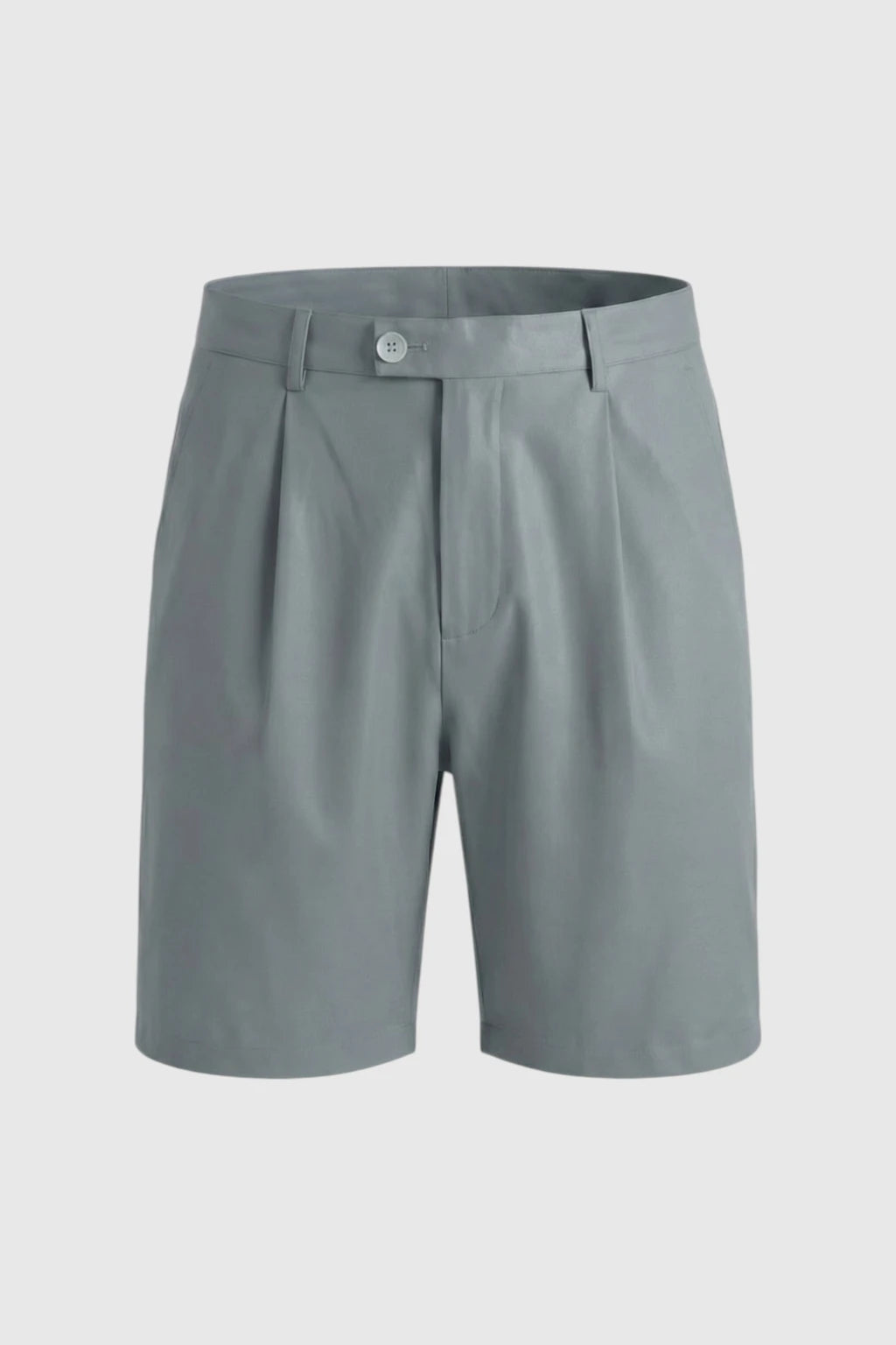 Herreshorts med læg og lommer - skifergrå og alsidige - Shorts - Valmont Wear