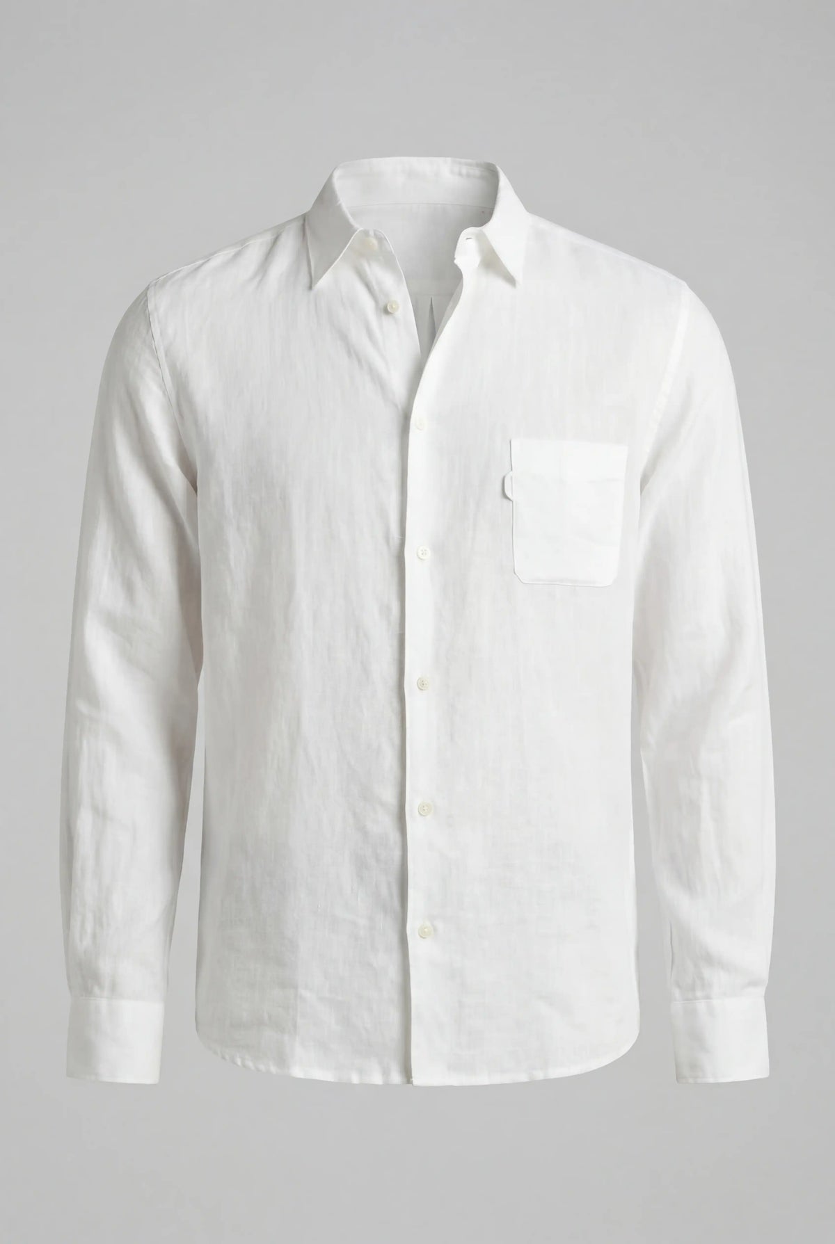 Monaco Summer Shirt - Hvid - Linskjorte - Valmont Wear