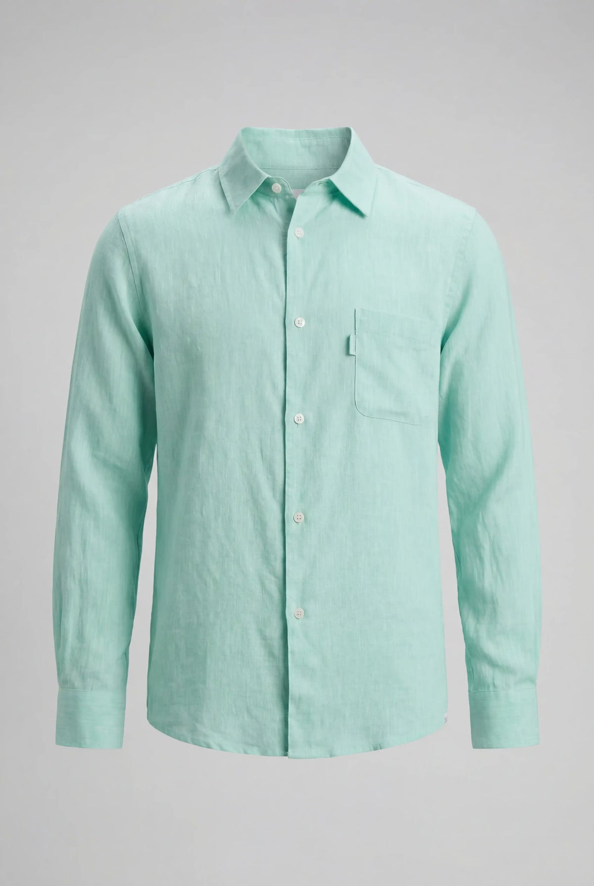 Monaco Summer Shirt - Mintgrøn - Linskjorte - Valmont Wear