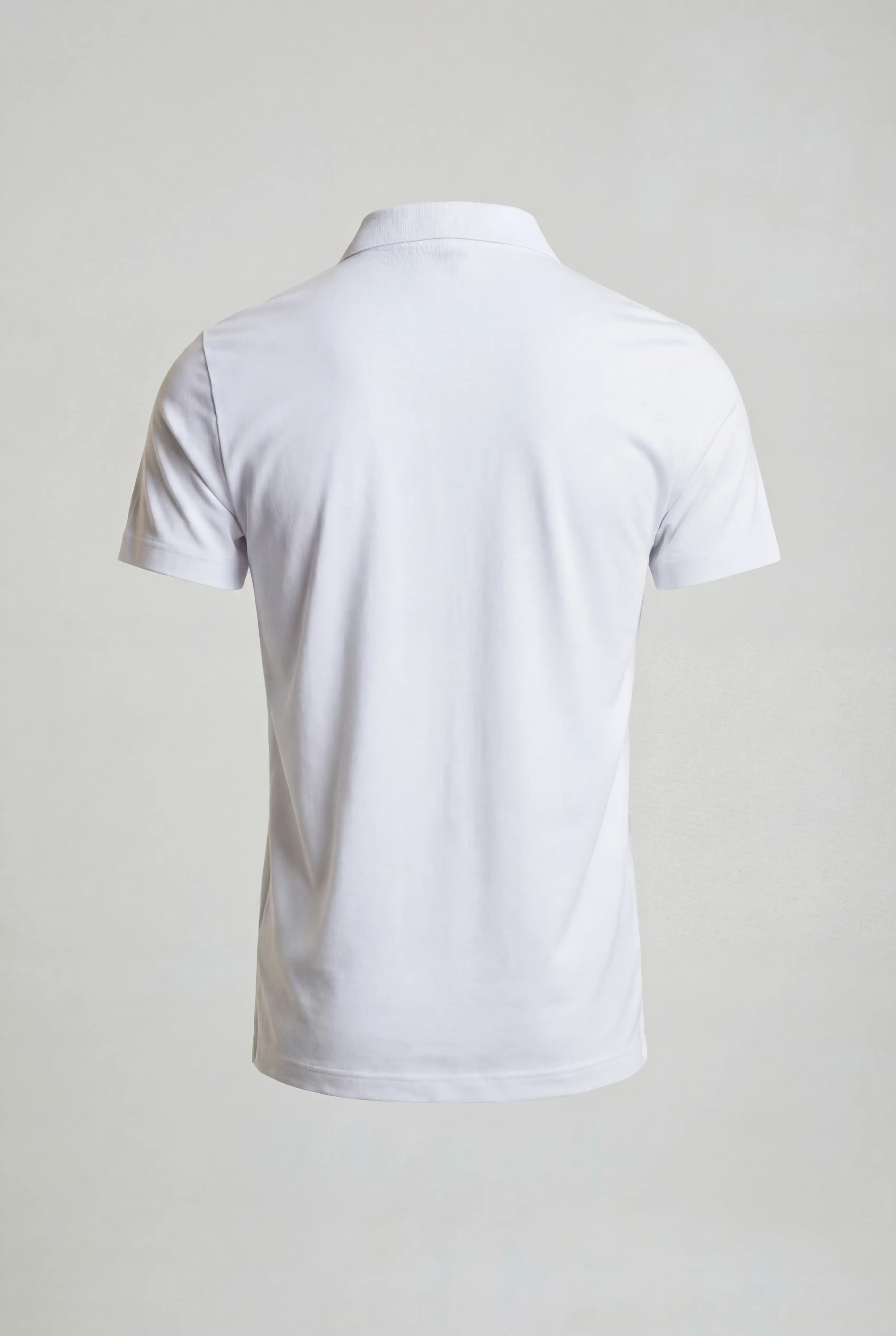 Polo Shirt Mænd i Teknisk Stof Slank Fit