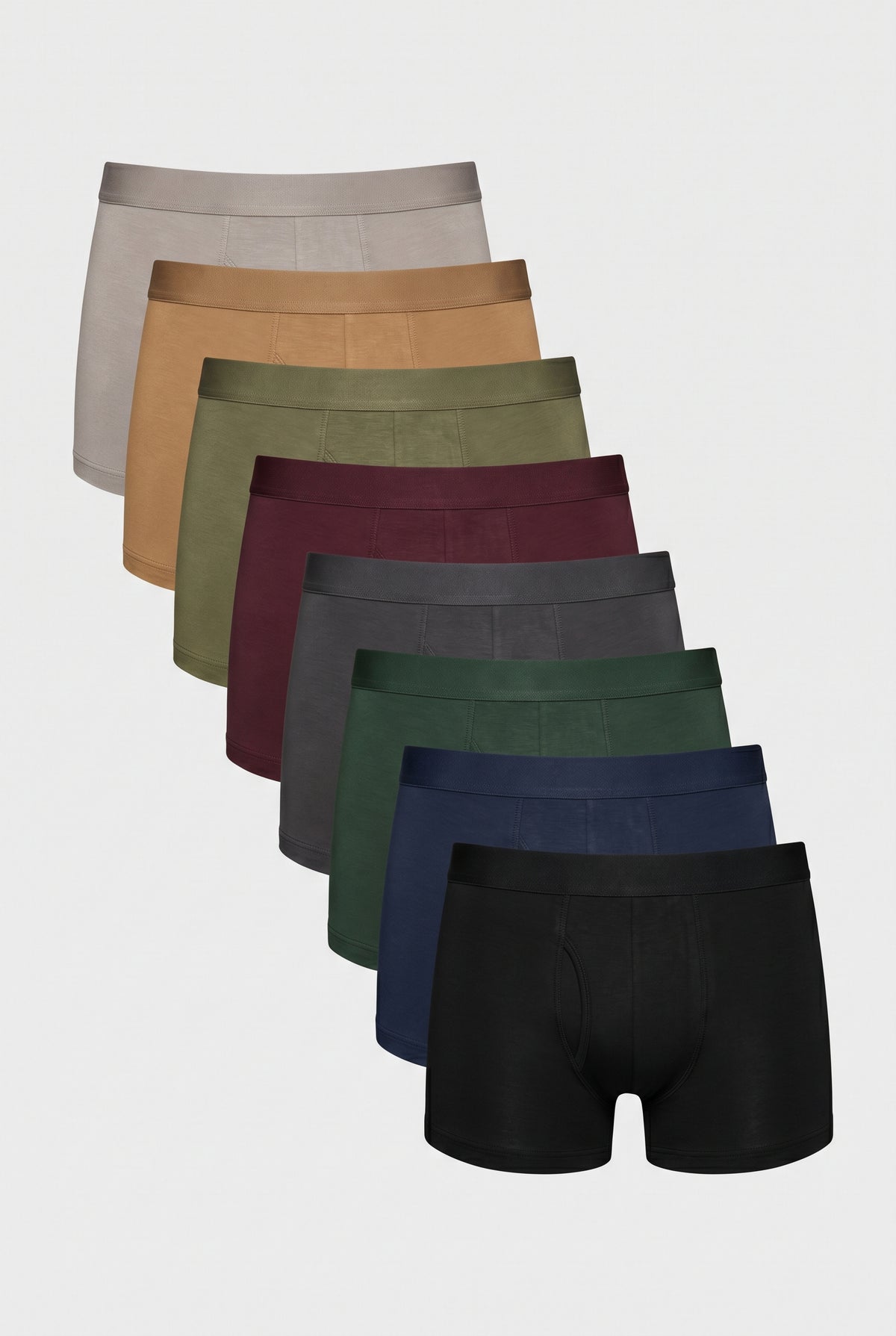 8-pack Bamboo Boxer Shorts - Luxe Wardrobe