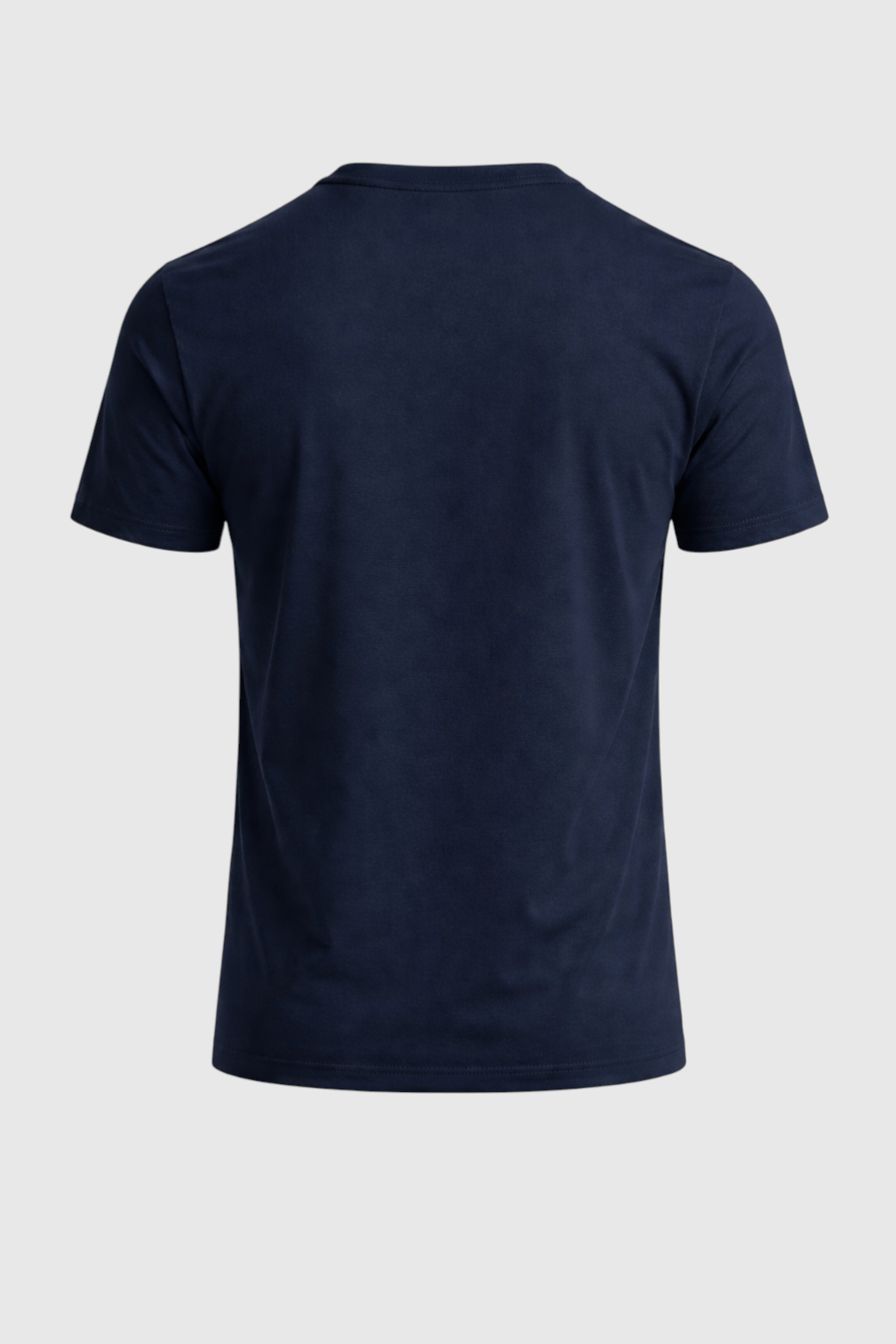 Herre Slim-Fit T-Shirt i Marineblå - Herre T-shirts - Valmont Wear