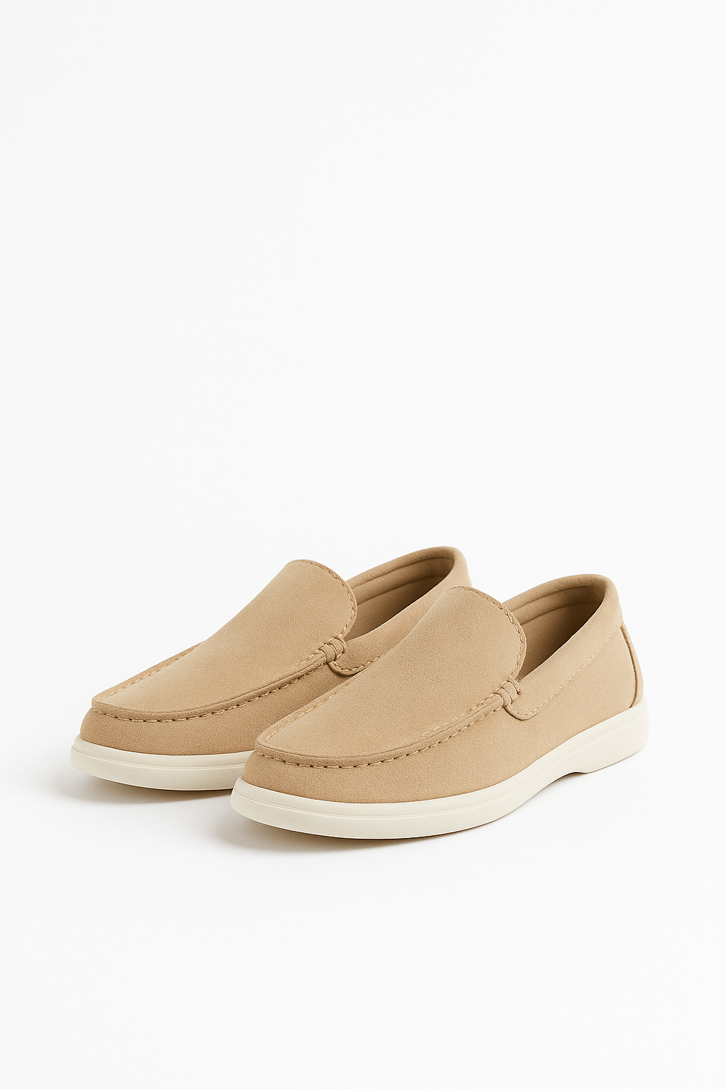 Casual Herreloafers – Beige - Beige - Loafers - Valmont Wear