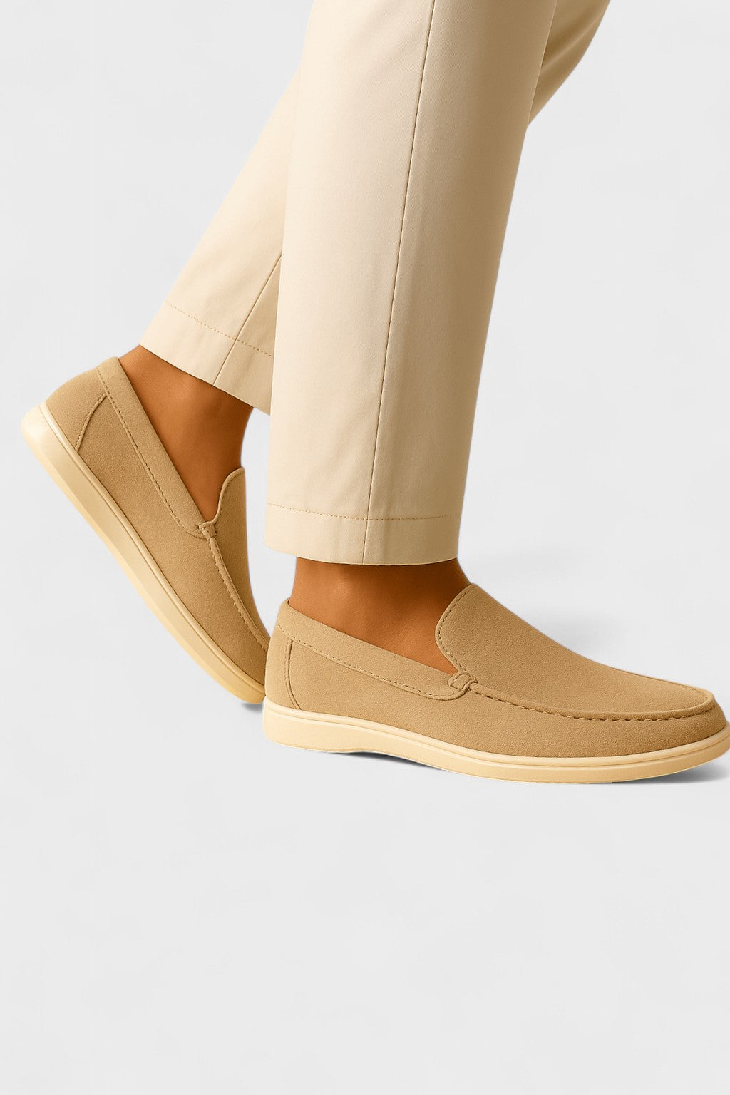 Casual Herreloafers – Beige - - Loafers - Valmont Wear