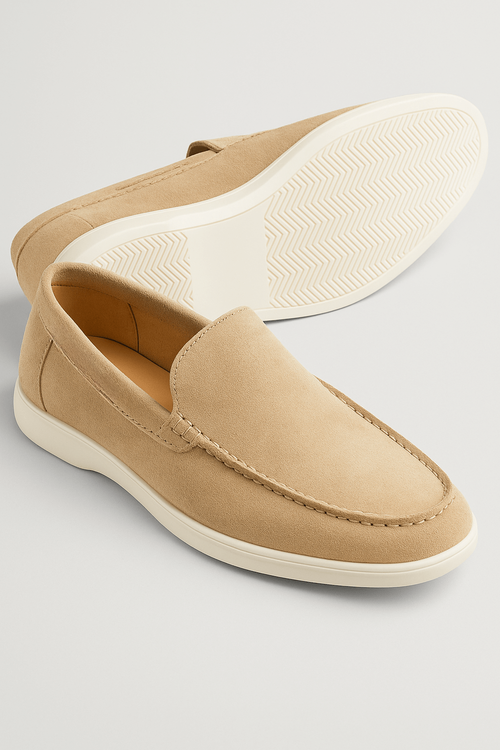 Casual Herreloafers – Beige - - Loafers - Valmont Wear