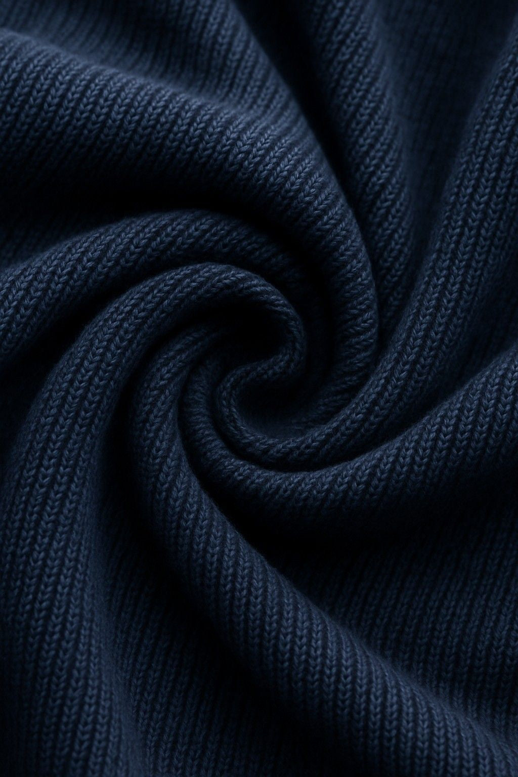 Herre Half-Zip Striktrøje med Ståkrave – Kongeblå - - Striktrøje - Valmont Wear
