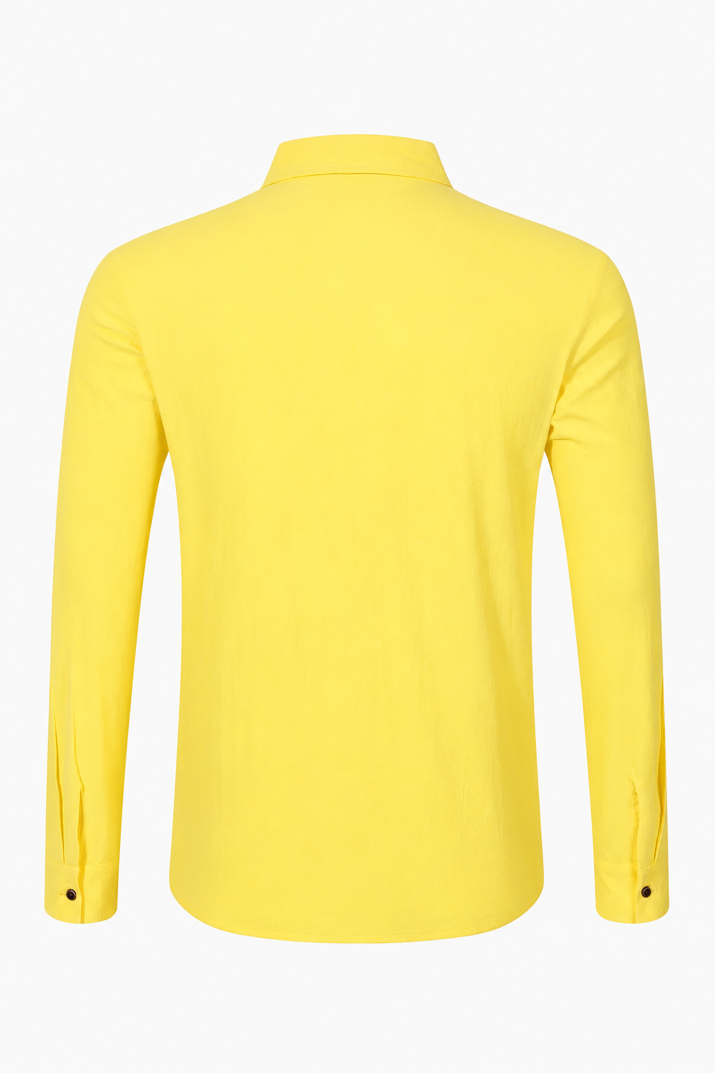 Hørskjorte til Mænd – Lysegul Regular Fit i 100% Hør for Stil & Komfort - - Linskjorte - Valmont Wear