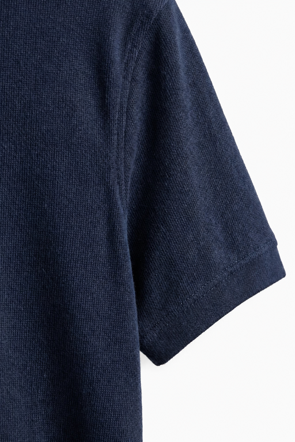 Hør Polo til Mænd i Marineblå - Premium Sommer Polo i Åndbart Hør - - Polo skjorter - Valmont Wear