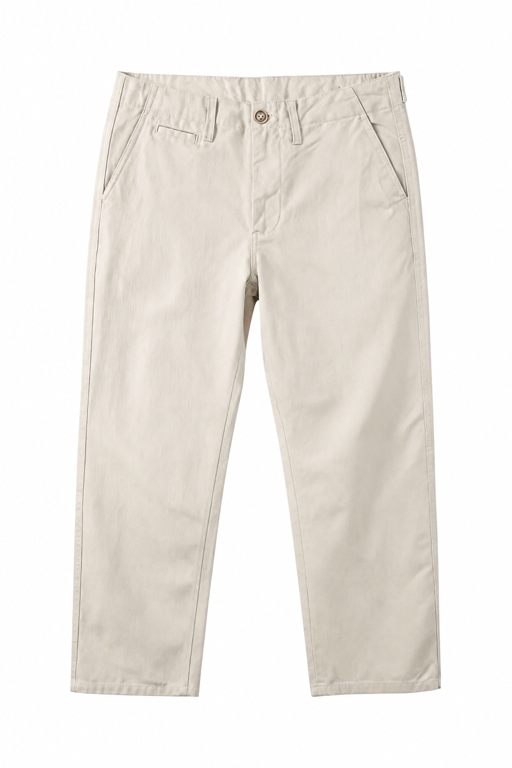 Chinos til Mænd - Sand - Uld - Løs Pasform - - Chinos - Valmont Wear