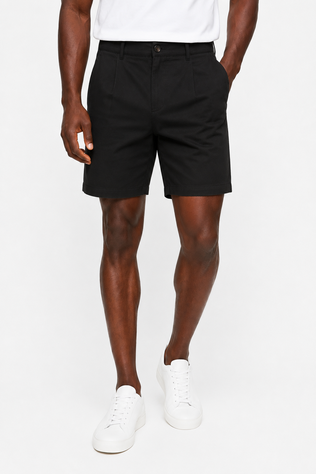 Sorte Shorts til Mænd – Stilrent Design og Komfortabel Pasform - - Shorts - Valmont Wear