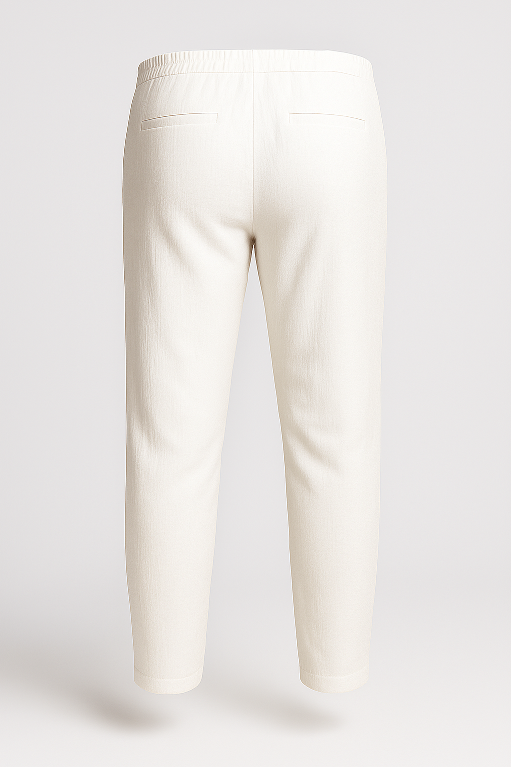 Herrebukser med Snøre - Hvid - - Pants - Valmont Wear