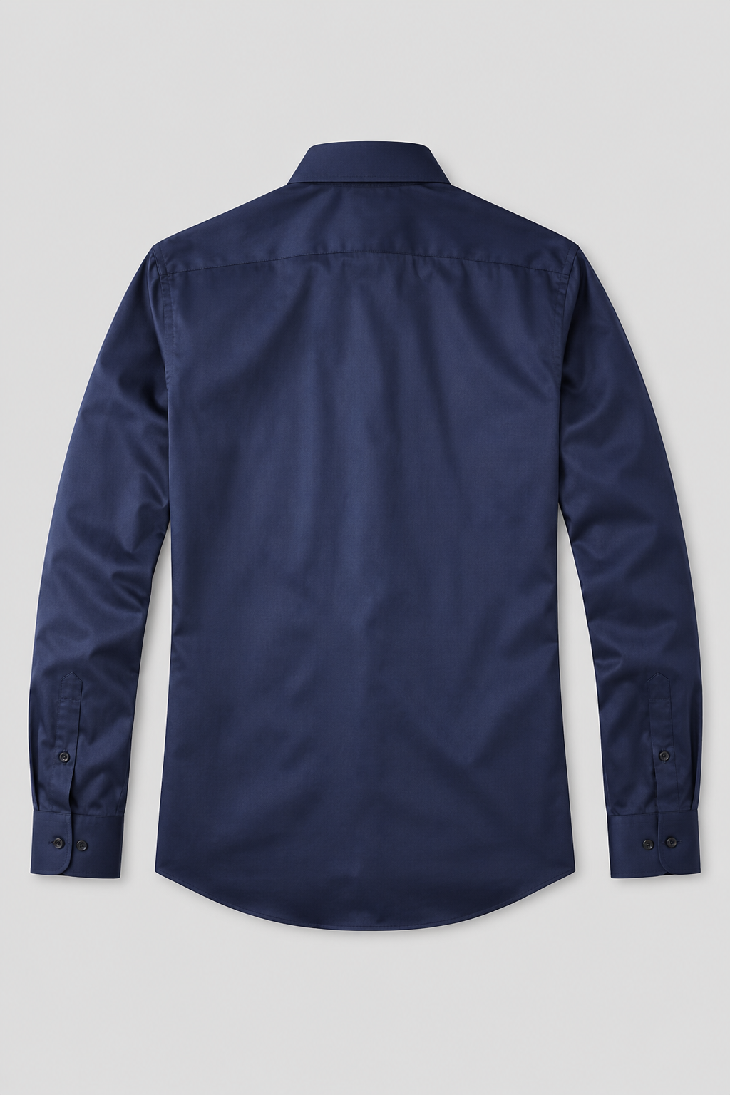 Skjorte til Mænd - Marineblå - Polyester - Regular Fit