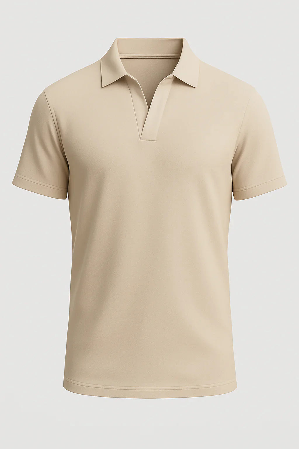 Polo Shirt Mænd i Teknisk Stof Slank Fit - - Polo skjorter - Valmont Wear