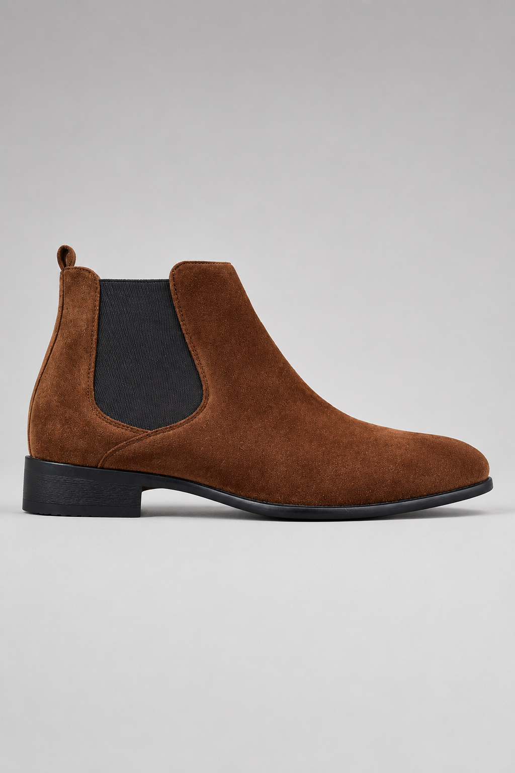 Men's Brown Suede Chelsea Boots – Comfortable Elastic Boots - Premium Quality, Fast Delivery