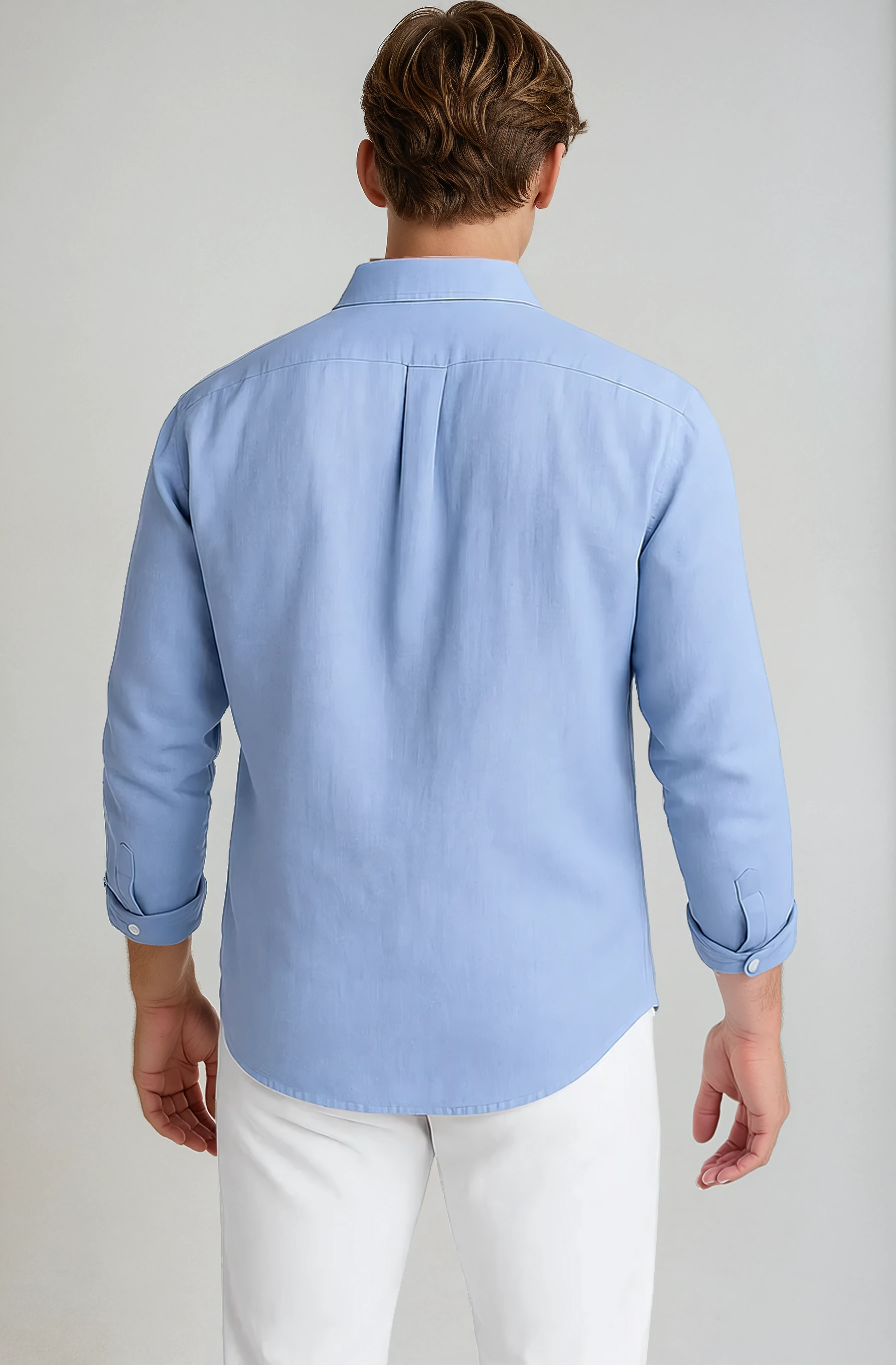 Monaco Linskjorte – Lyseblå - - Linskjorte - Valmont Wear
