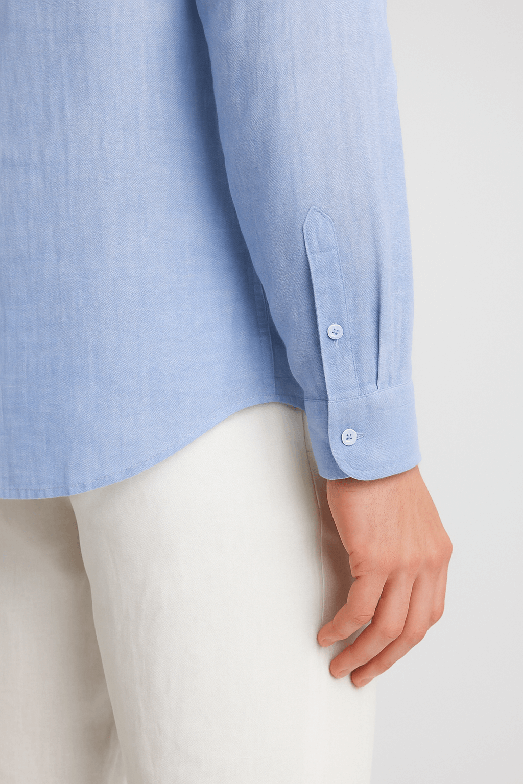 Monaco Linskjorte – Lyseblå - - Linskjorte - Valmont Wear