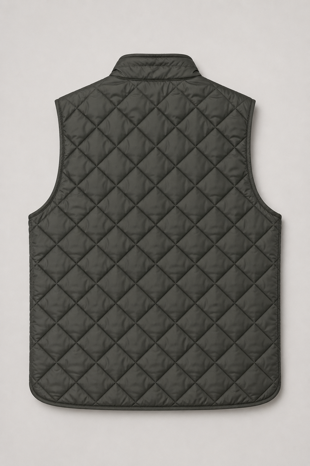 Chaleco acolchado para hombre - Verde ejército - Chaleco ligero para capas