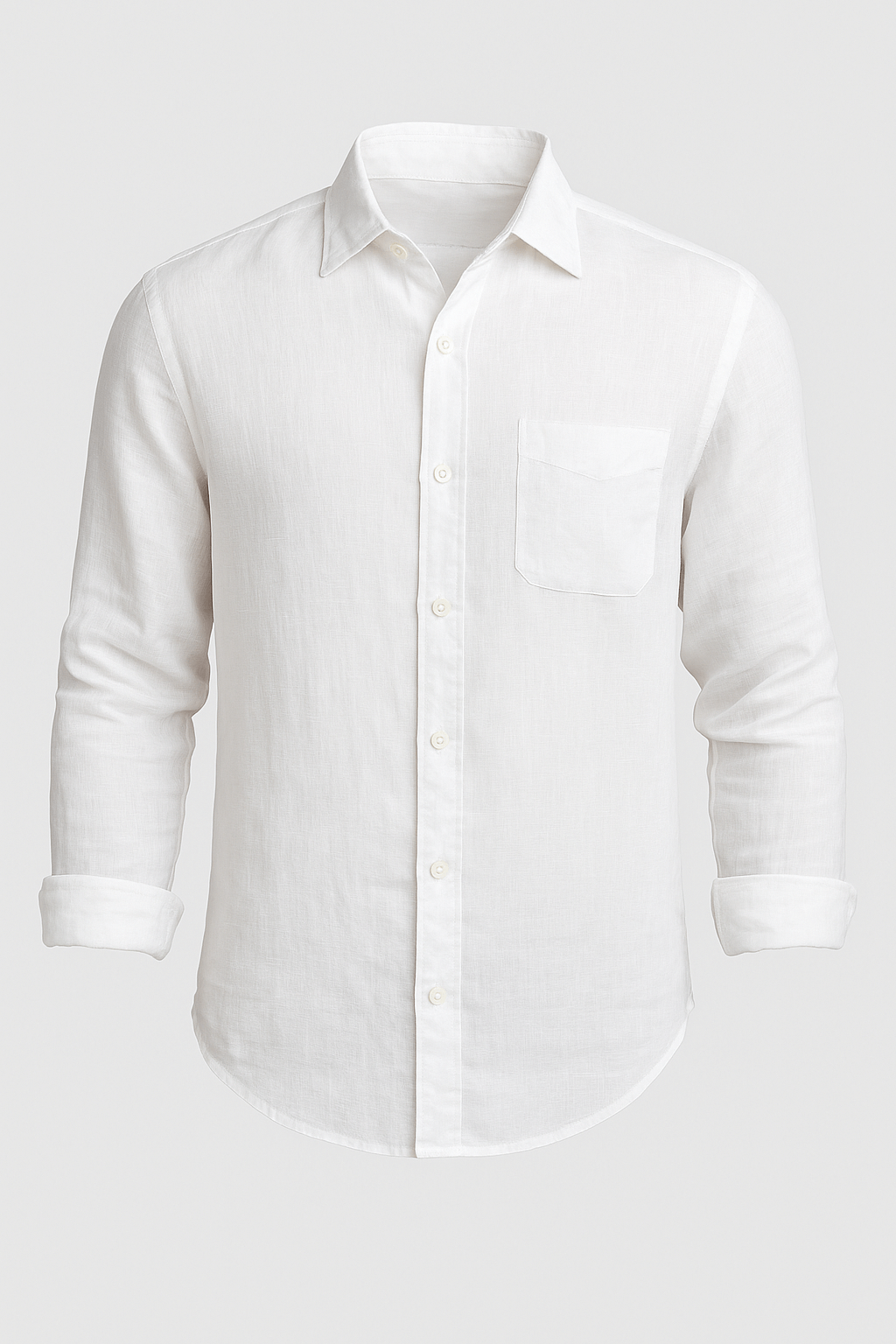 Monaco Linskjorte – Hvid - - Linskjorte - Valmont Wear