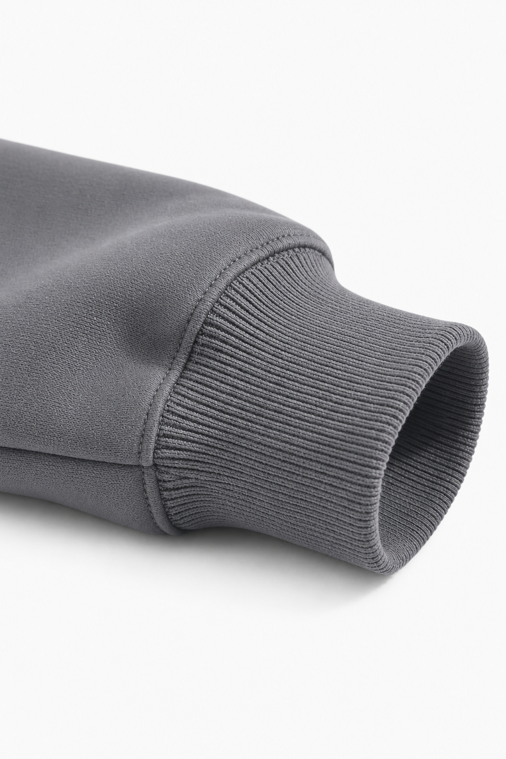 Oversized Striktrøje til Mænd - Grå - Uld - Heavyweight Rund Hals - - Sweatre - Valmont Wear