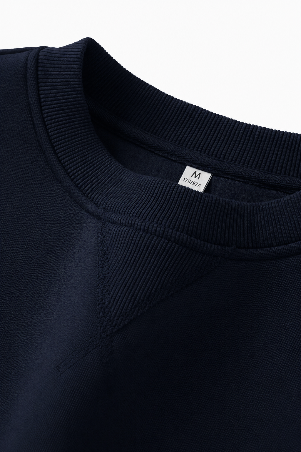 Oversized Striktrøje til Mænd - Marineblå - Uld Bomuld - Heavyweight Rund Hals - - Sweatre - Valmont Wear
