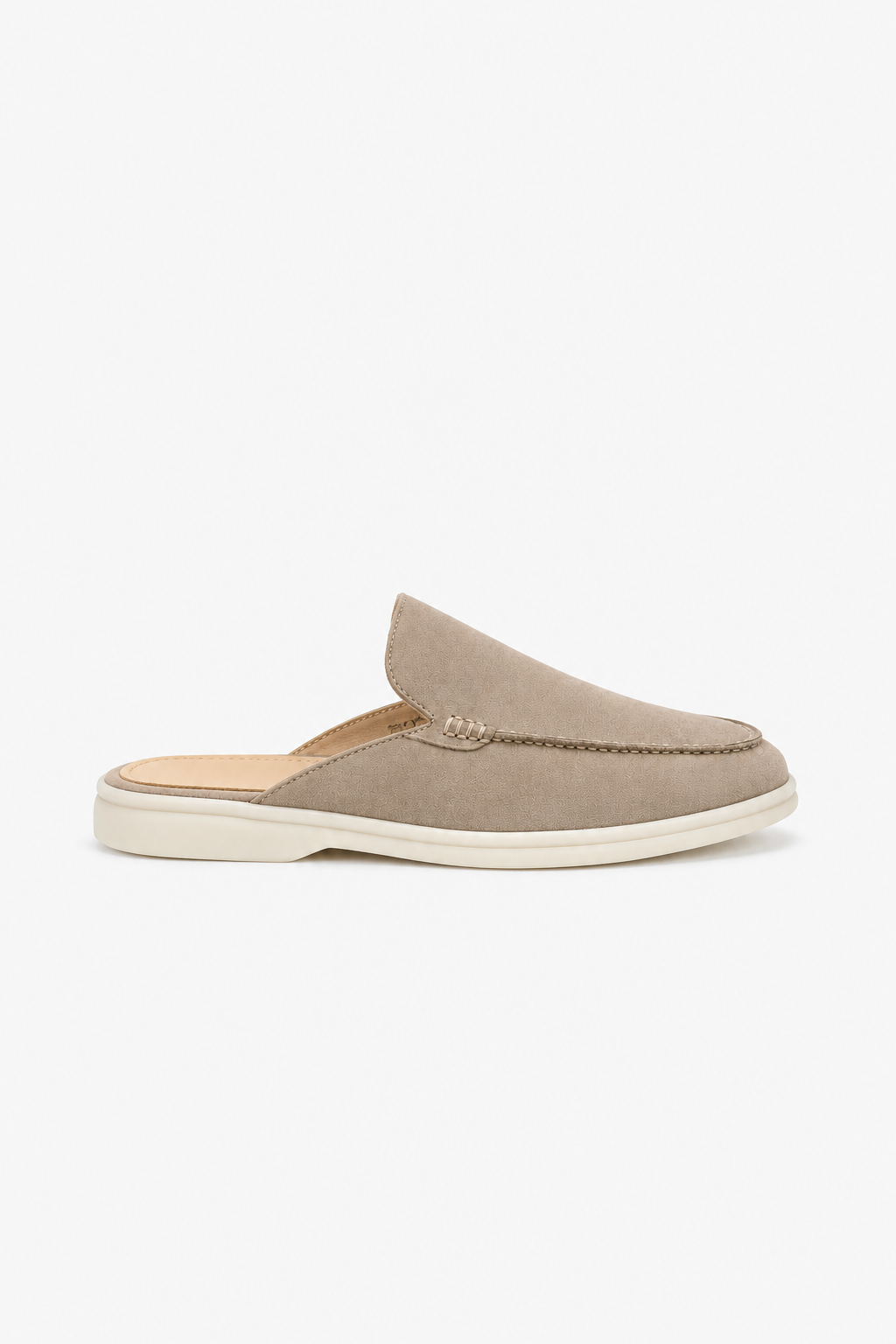 Mule Loafer til Mænd i Sand - Komfortabel Slip-On Sko med Åben Hæl - - Sandaler - Valmont Wear