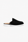 Mule Loafer til Mænd i Sort - Komfortabel Slip-On Sko med Åben Hæl - - Sko - Valmont Wear