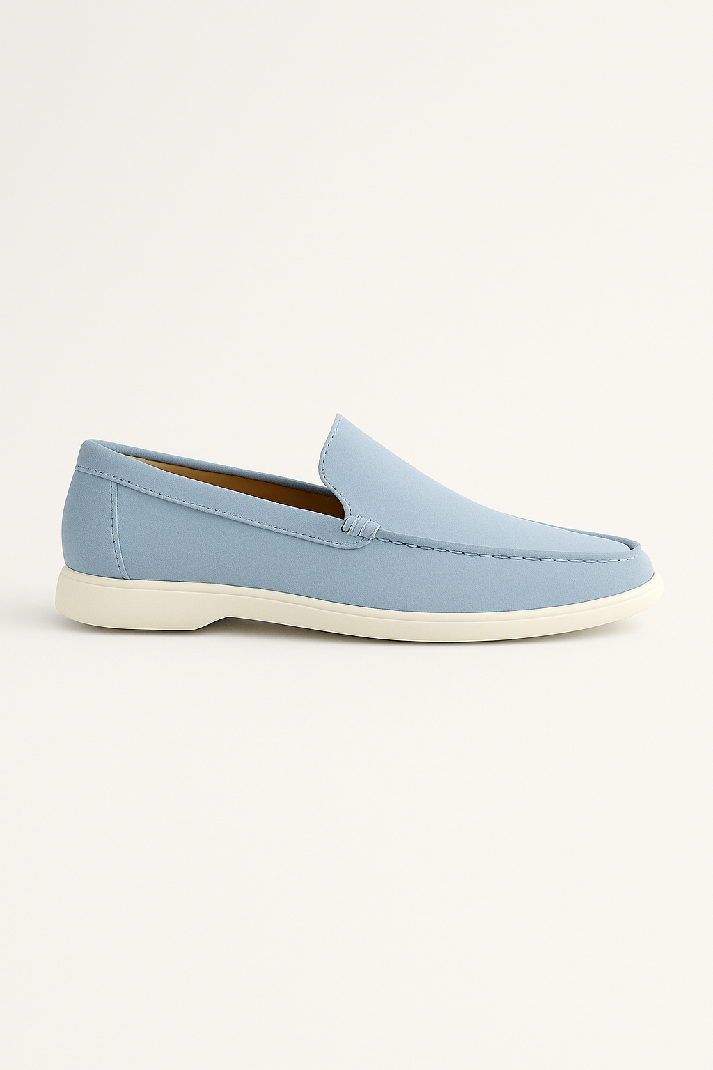 Casual Herreloafers – Lyseblå - - Loafers - Valmont Wear