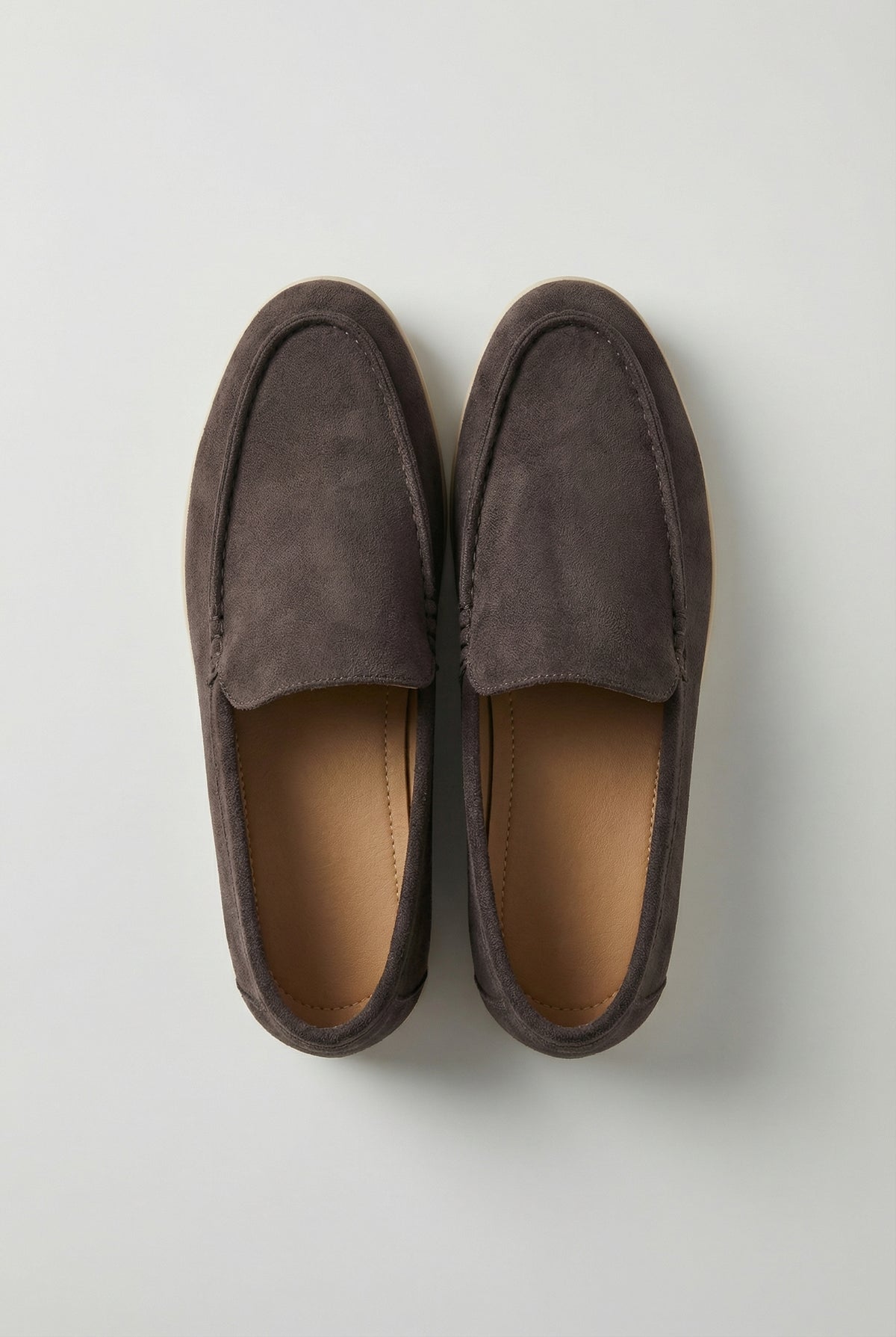 Mokkasiner til Mænd: Chokoladebrune Ruskind Loafers - Komfortable Herresko - - Loafers - Valmont Wear