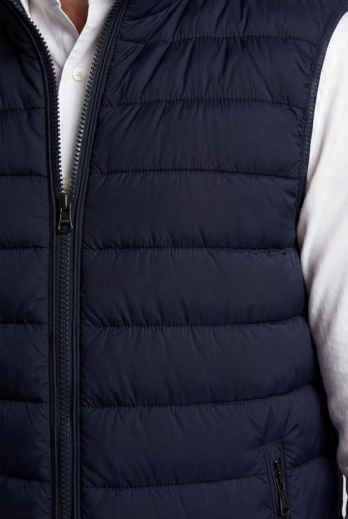 Premium Herre Marineblå Puffervest - Puffer Vest - Valmont Wear