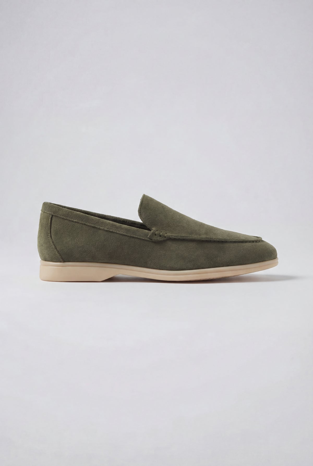 Casual Herreloafers - Olivengrøn - 38 - Loafers - Valmont Wear