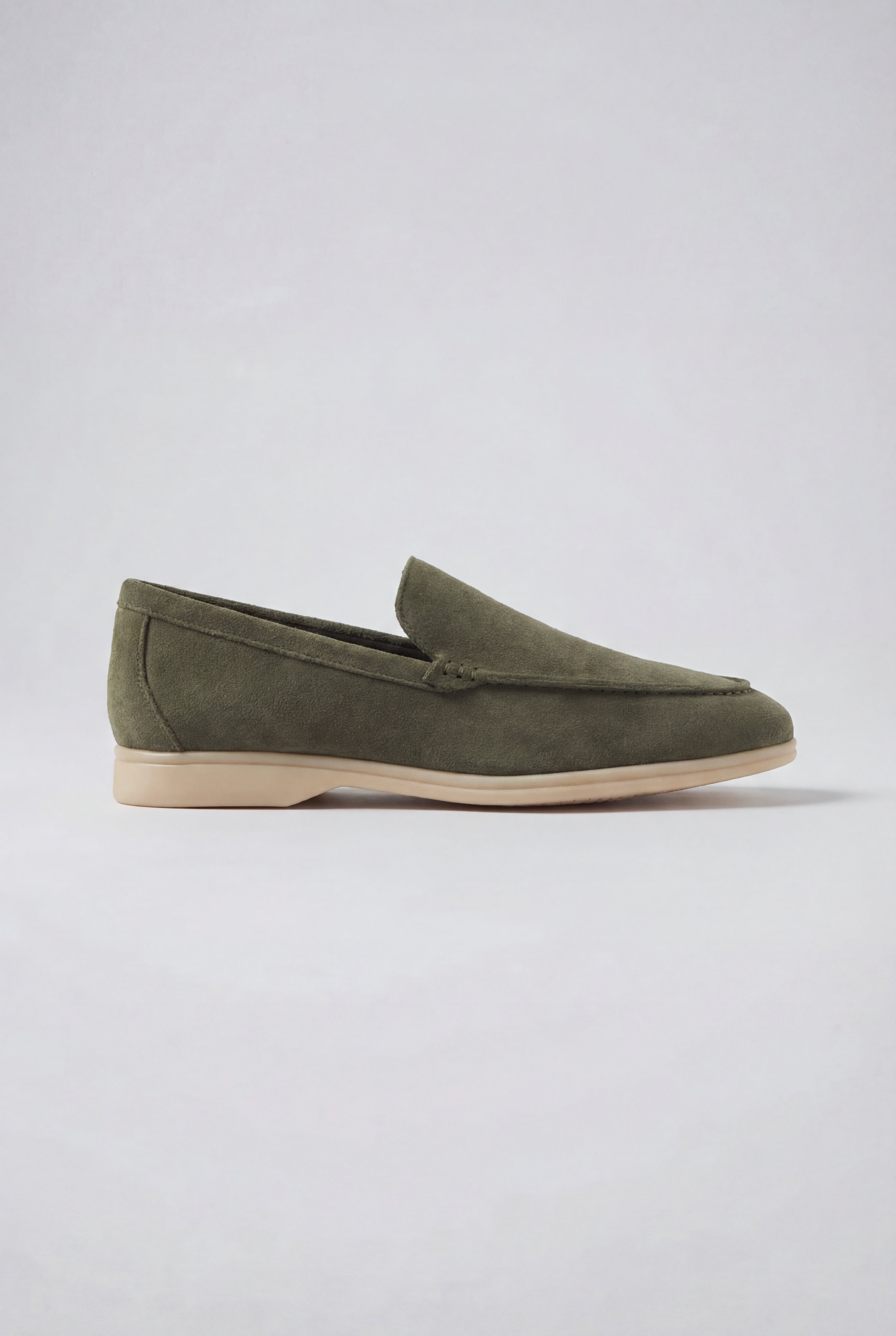 Casual Herreloafers – Olivengrøn