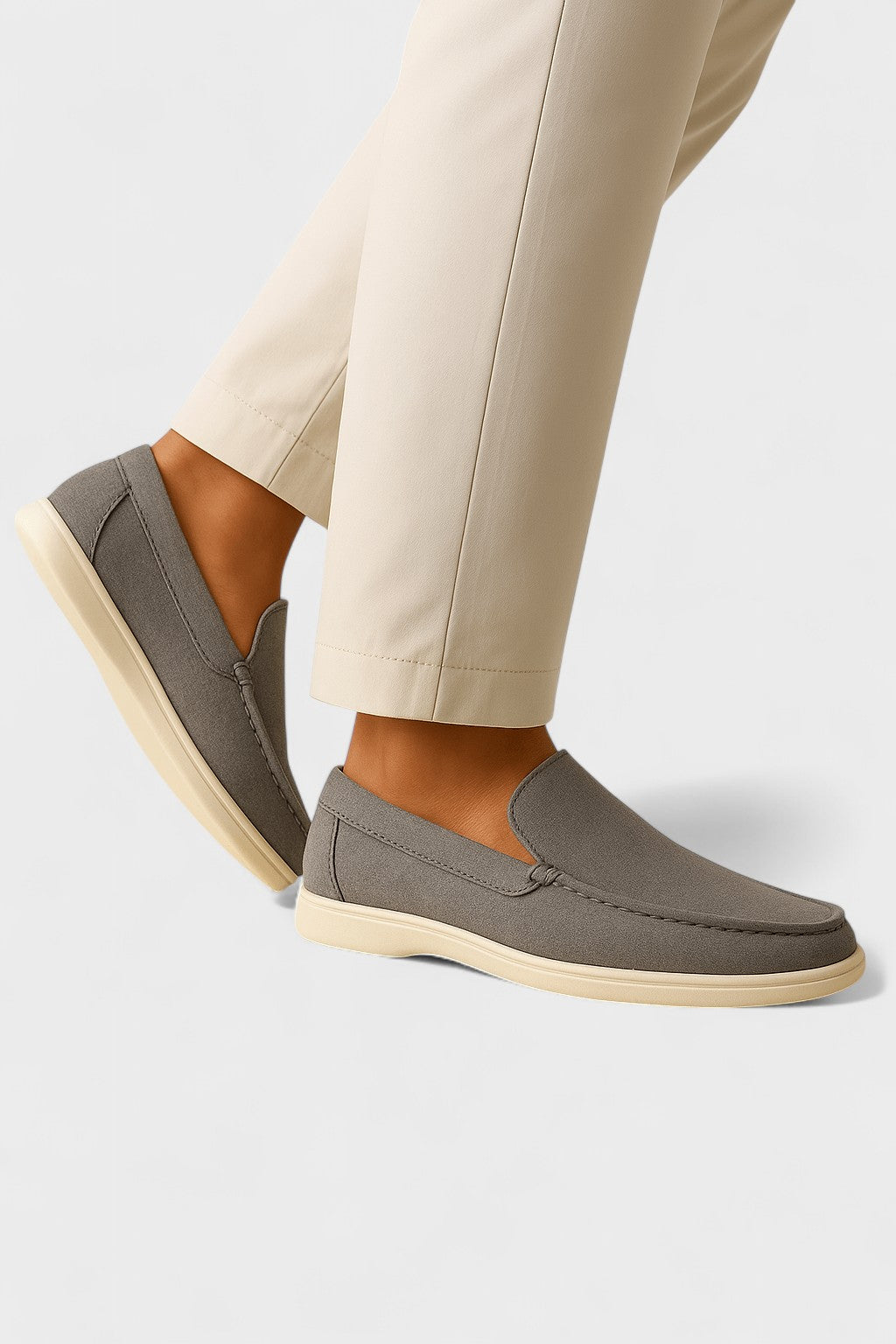 Casual Herreloafers – Grå - - Loafers - Valmont Wear