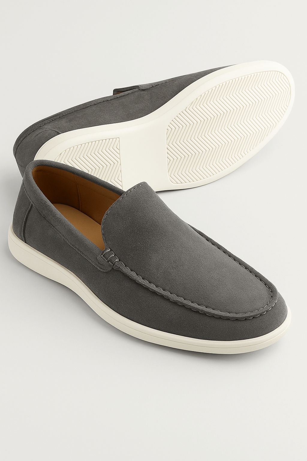 Casual Herreloafers – Grå - - Loafers - Valmont Wear