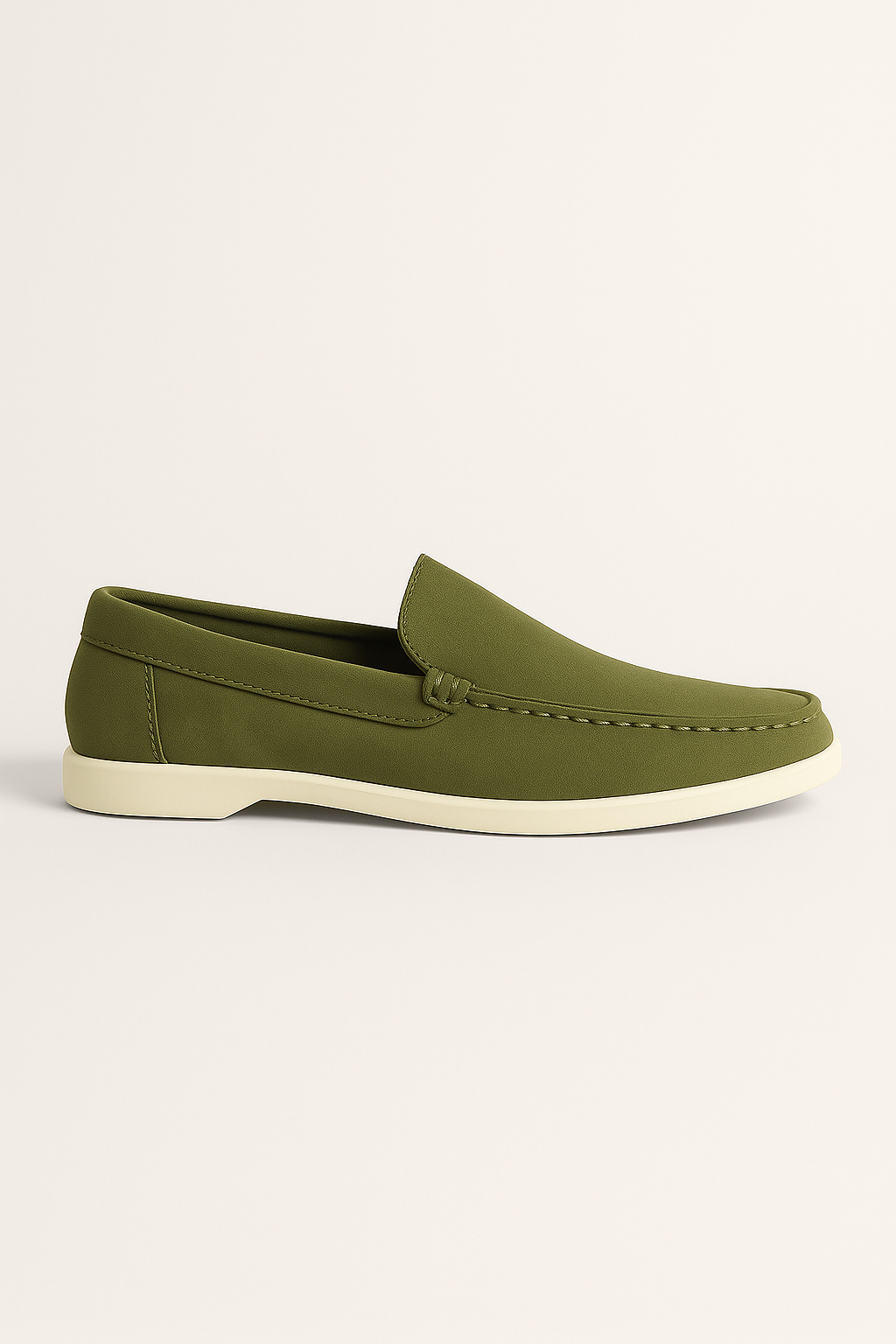 Casual Herreloafers – Olivengrøn - - Loafers - Valmont Wear