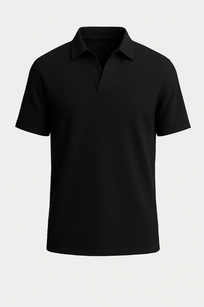 Polo Shirt Mænd i Teknisk Stof Slank Fit - - Polo skjorter - Valmont Wear