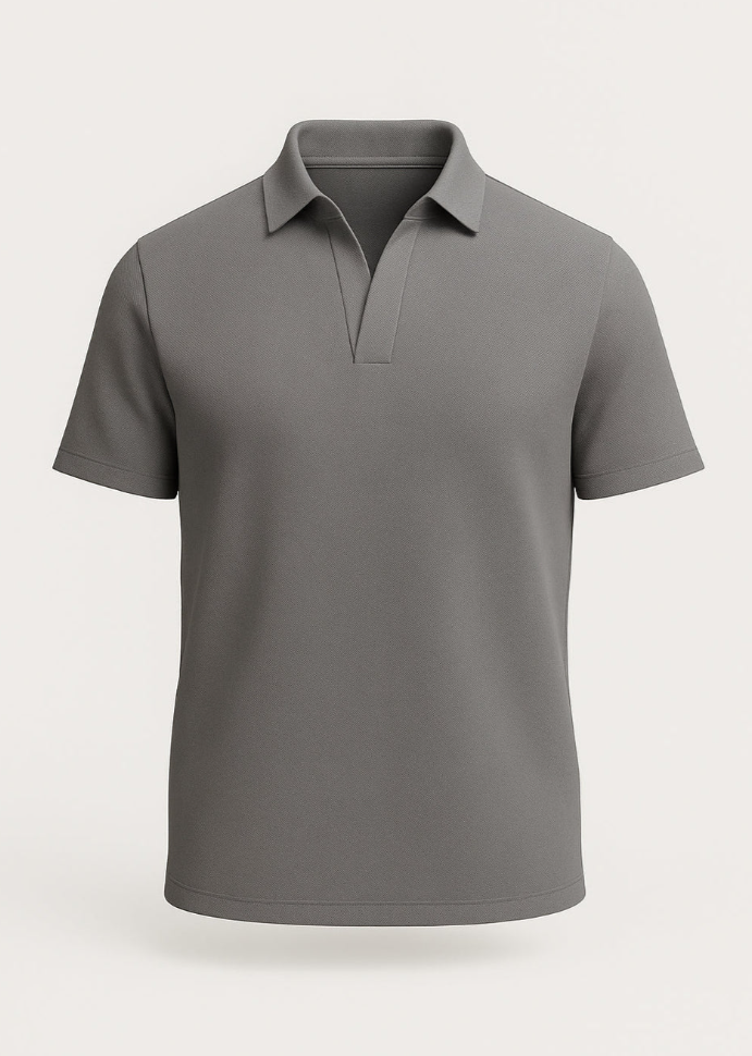 Polo Shirt Mænd i Teknisk Stof Slank Fit - - Polo skjorter - Valmont Wear