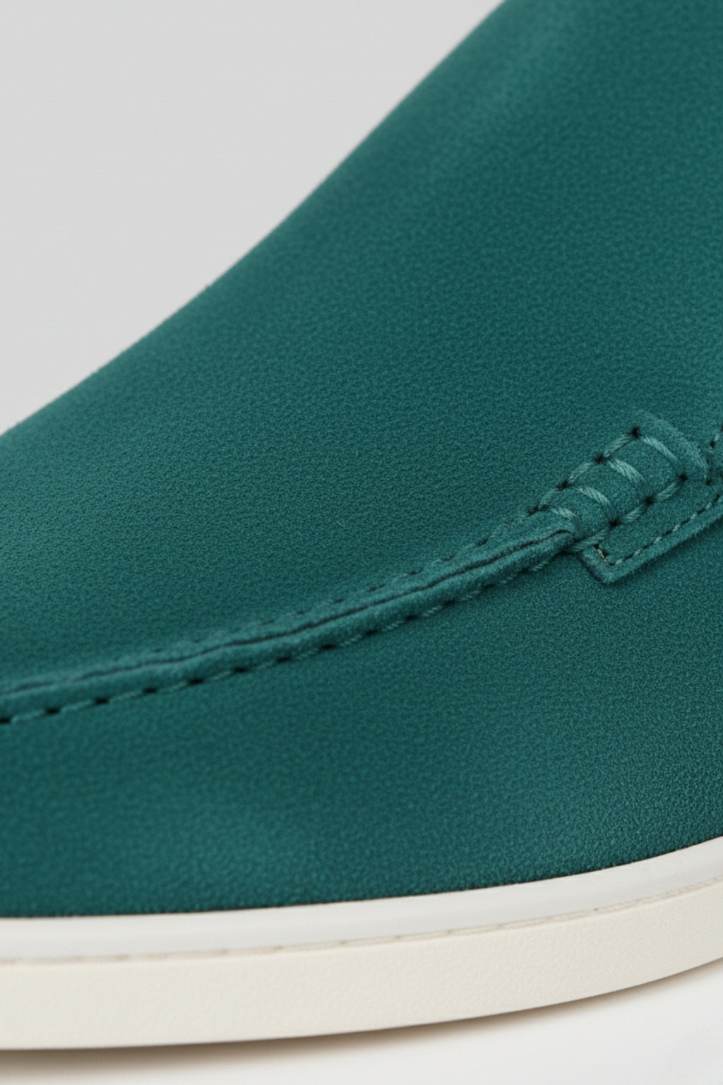 Herre Ruskinds Loafer Støvler – Slip-On Chukka Stil, Flad Hæl – Blågrøn - - Boots - Valmont Wear