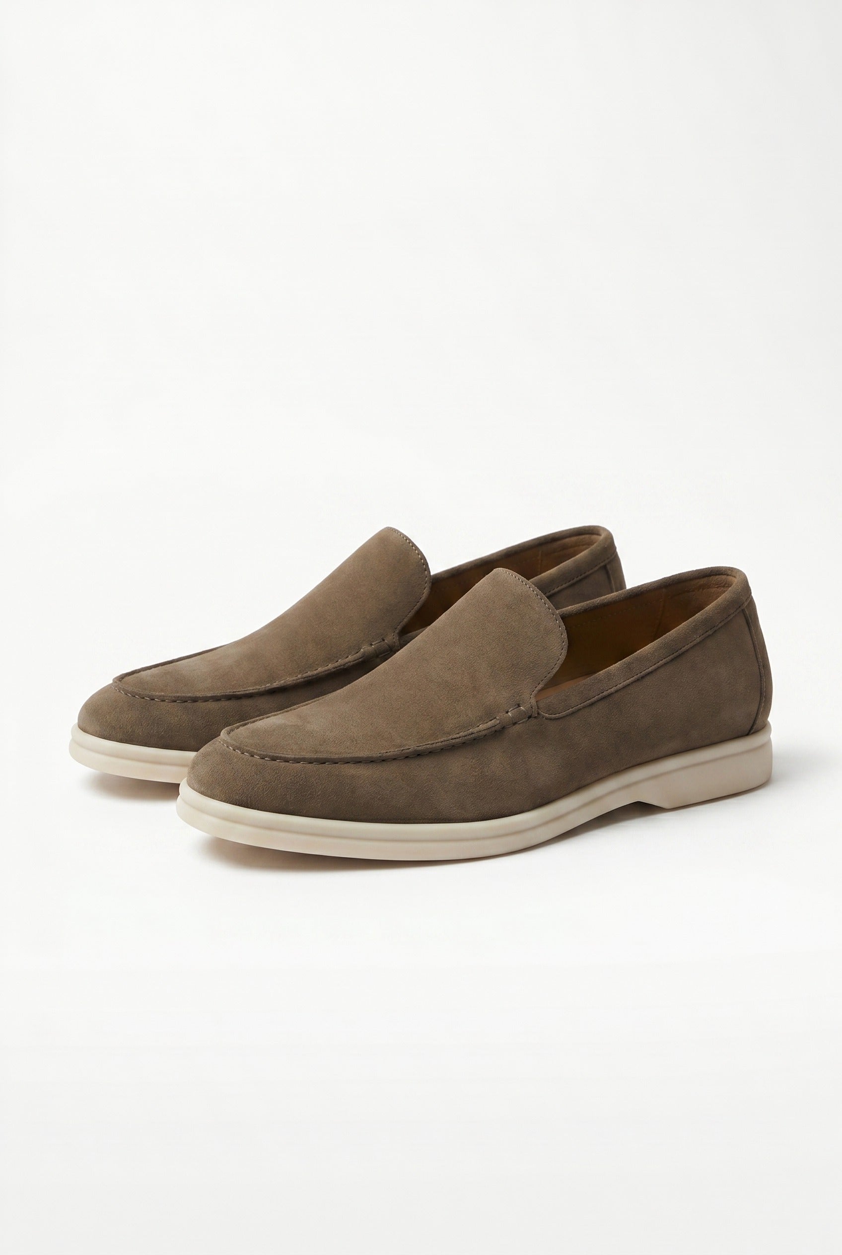 Mørk Taupe Penny Loafer - frame 3