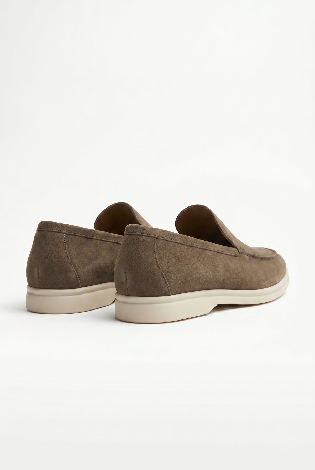 Mørk Taupe Penny Loafer - frame 4