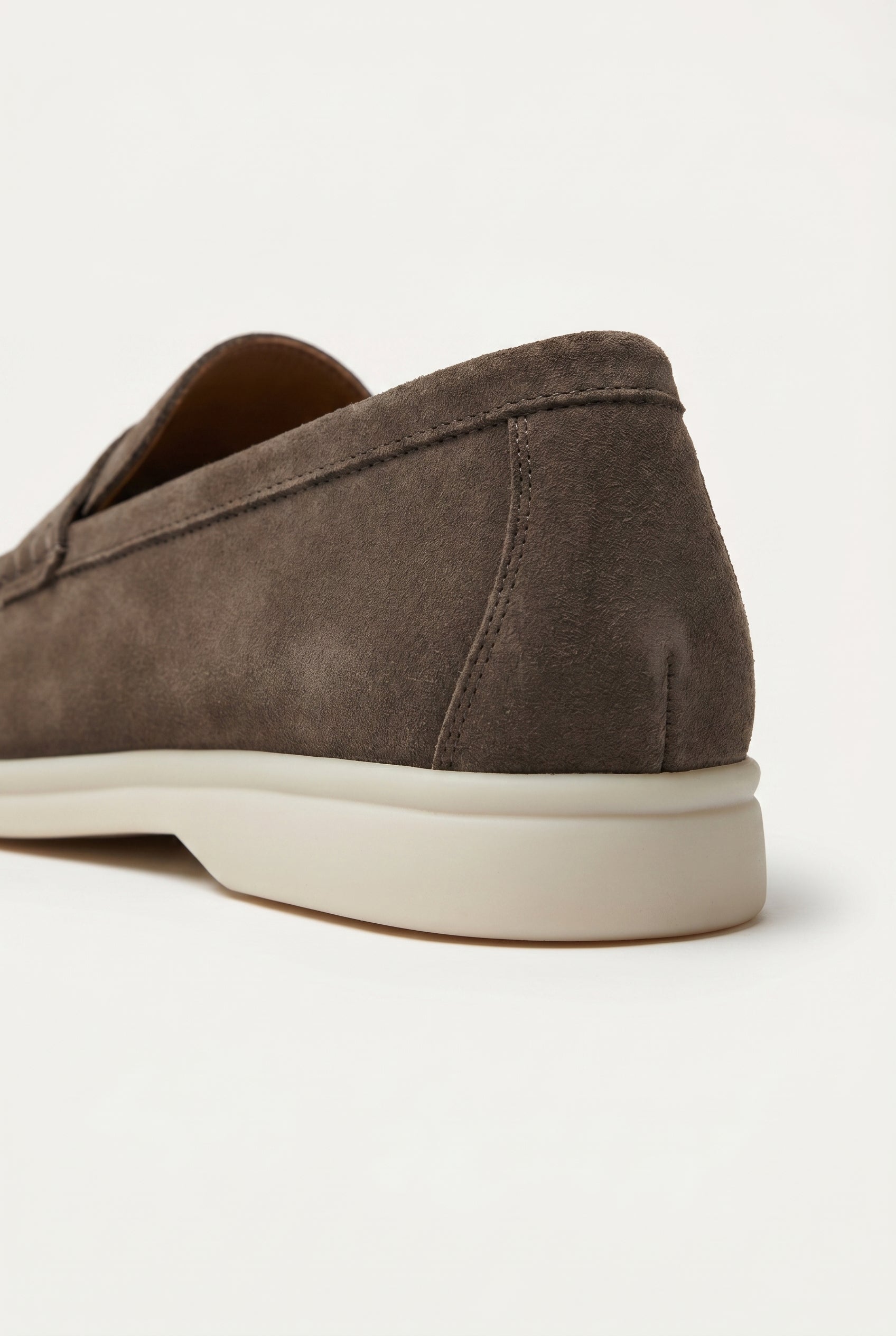 Mørk Taupe Penny Loafer - frame 5