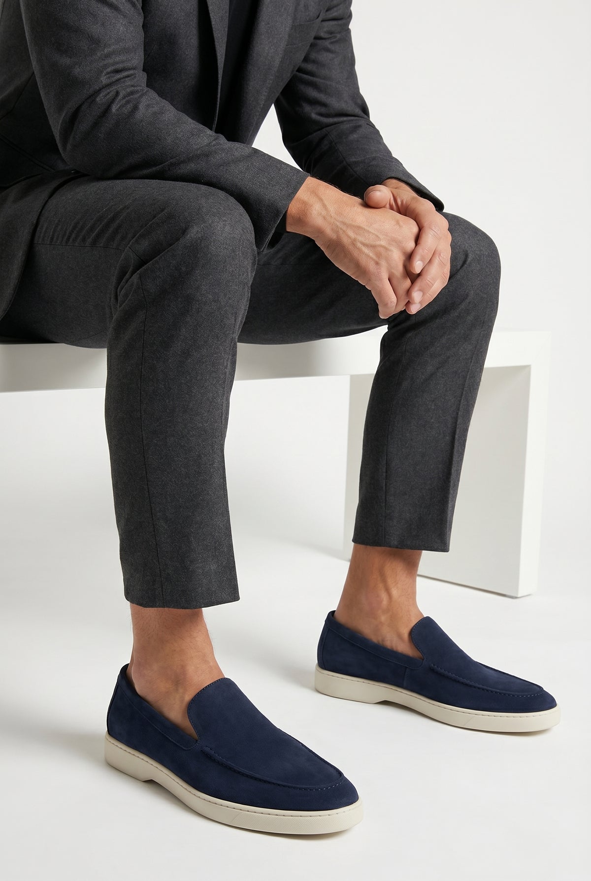 Navy Penny Loafer - frame 2