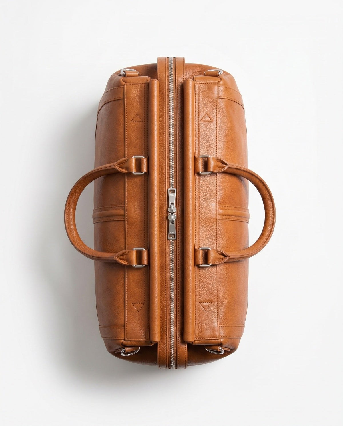 Vintage Leder-Arztkoffer für Herren – Tan Cognac Weekendreisetasche