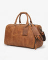 Crazy-Horse Læder Duffeltaske til Mænd - Cognac Fuldnarvet Rejsetaske - - Taske - Valmont Wear